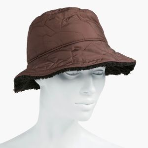 Rag & Bone Addison Reversible Bucket Hat in Brown